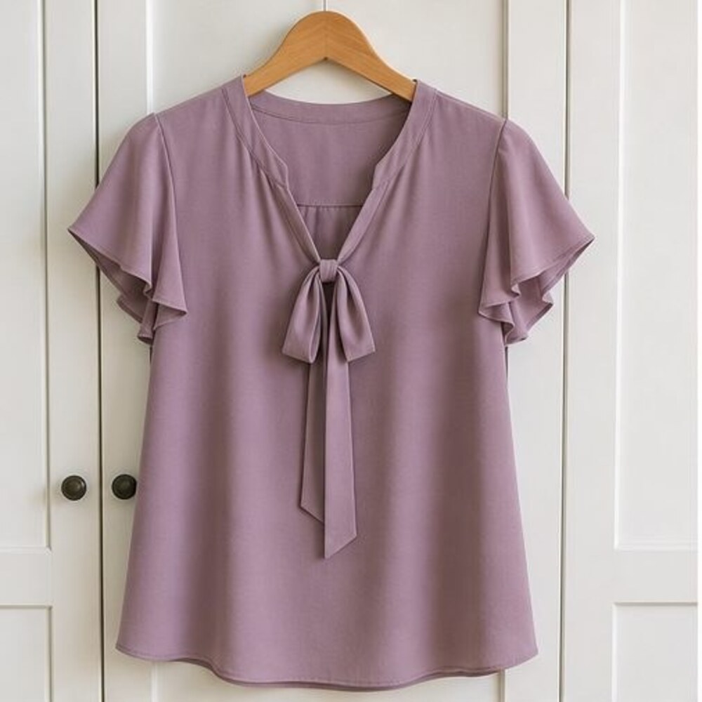 Black Puff Sleeve Top
